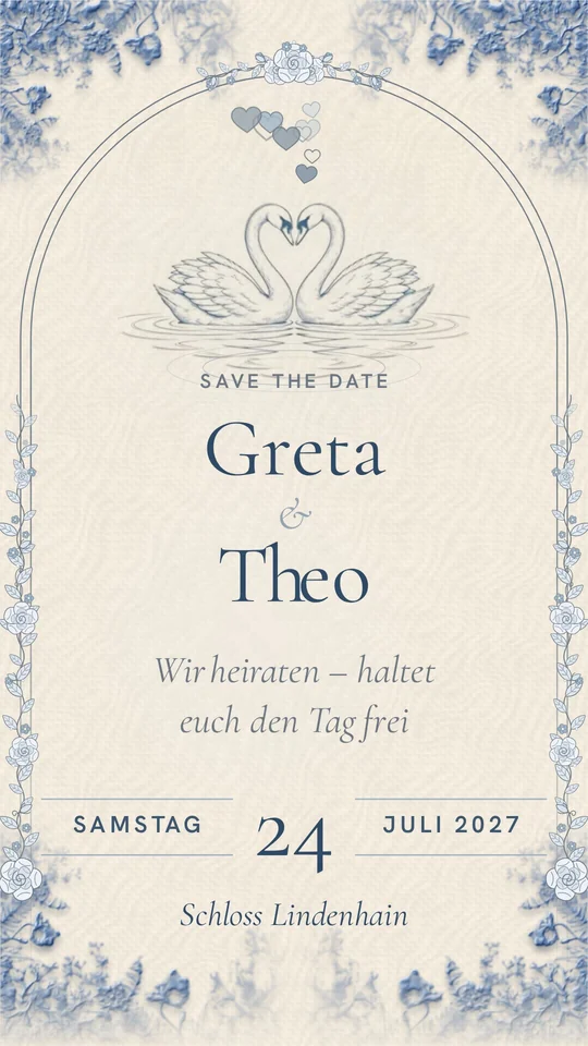 Vorschau: Schwan Premium Save the Date