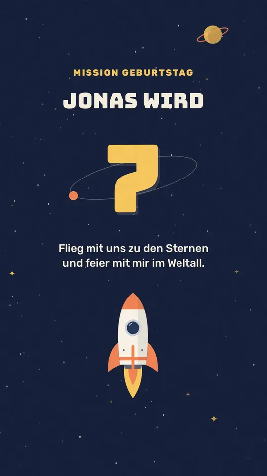 Vorschau: Countdown Weltall